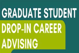 graduate student drop-in career advising